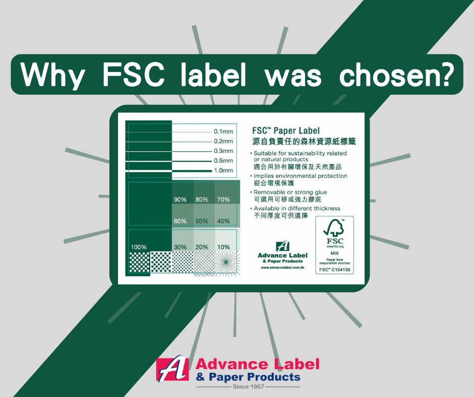 Why FSC label was chosen