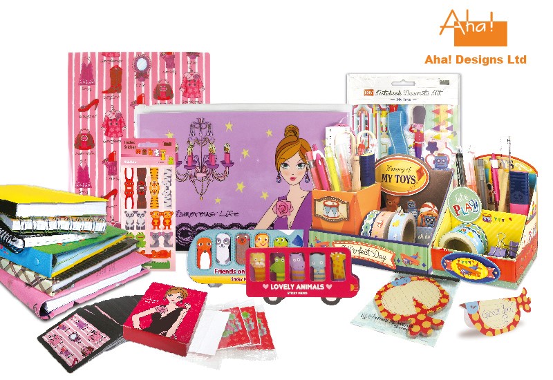 Educational toys and stationery developed by Aha!