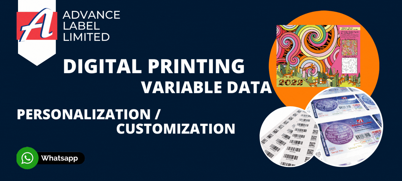 Digital Printing Variable Data Processing for Personalized and Customized Products