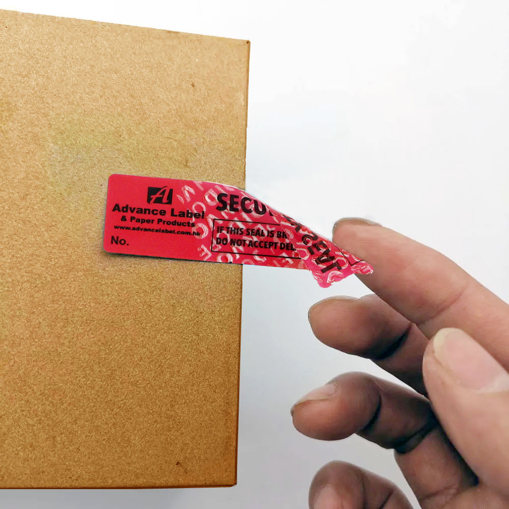 No Residual Void Security Label
