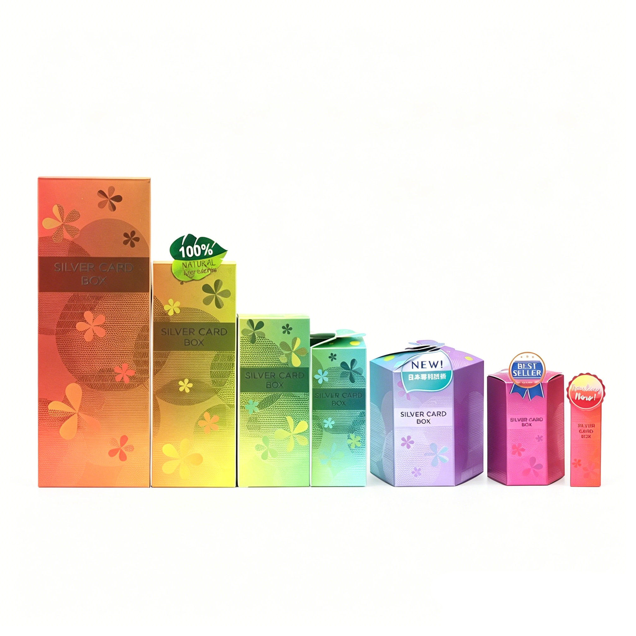 Custom Packaging Boxes with Different Printing Materials and Finishing Effects