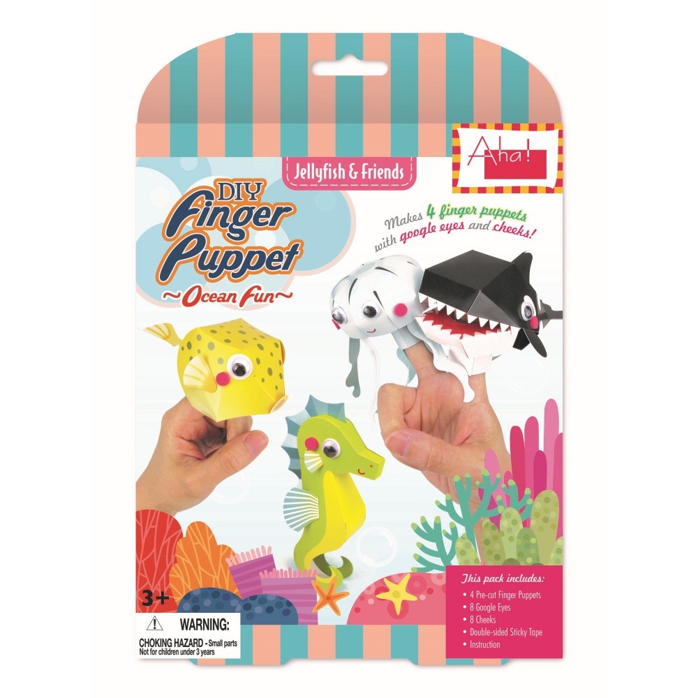 DIY Finger Puppet Ocean Fun Series