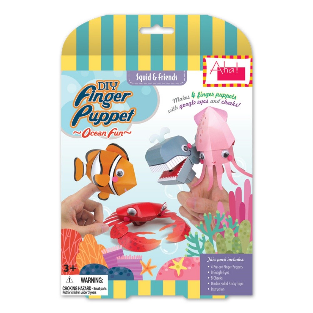 DIY Finger Puppet Ocean Fun Series