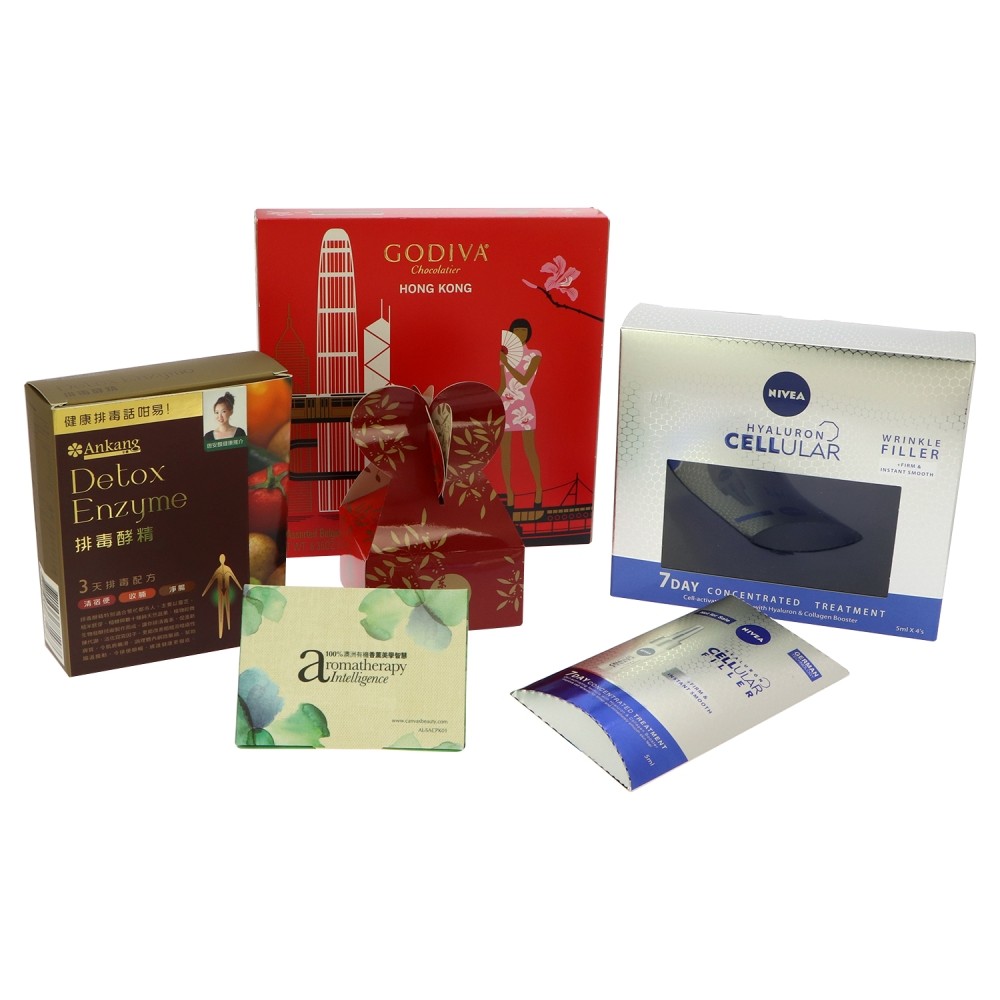 Custom Packaging Boxes with Different Printing Materials and Finishing Effects