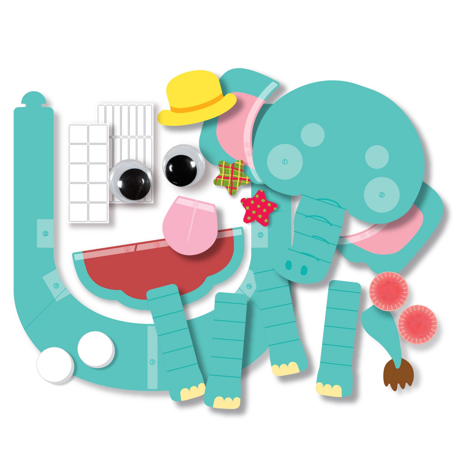 面罩DIY手工套裝