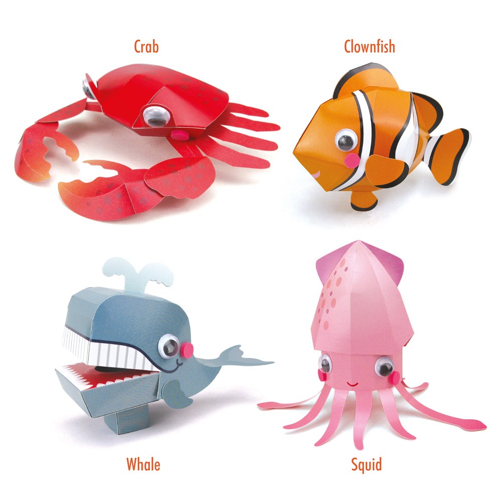 DIY Finger Puppet Ocean Fun Series