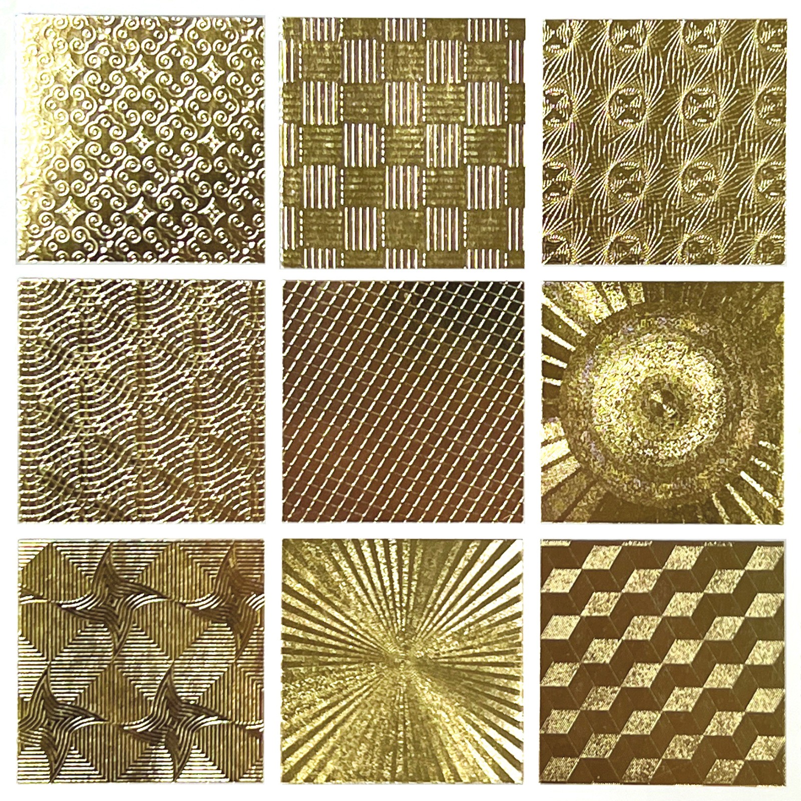 Special hot foil design