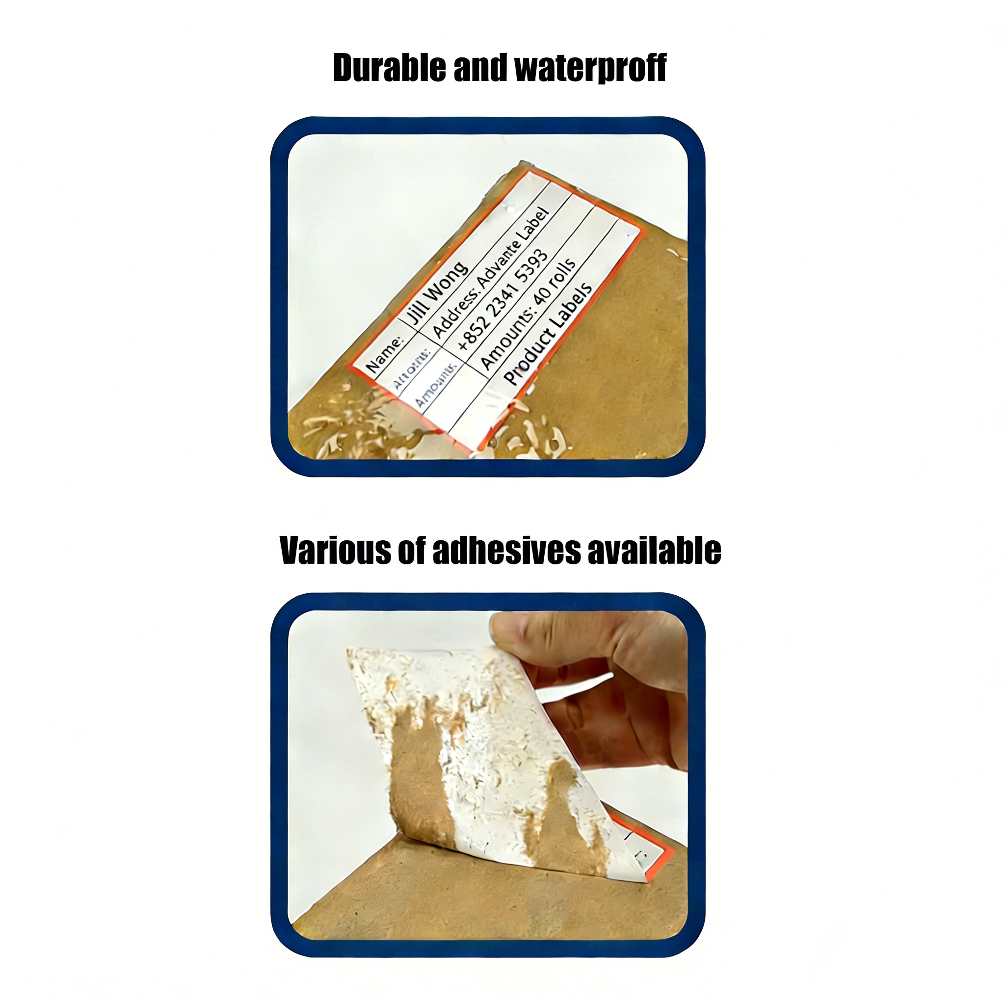 Writable Waterproof Label