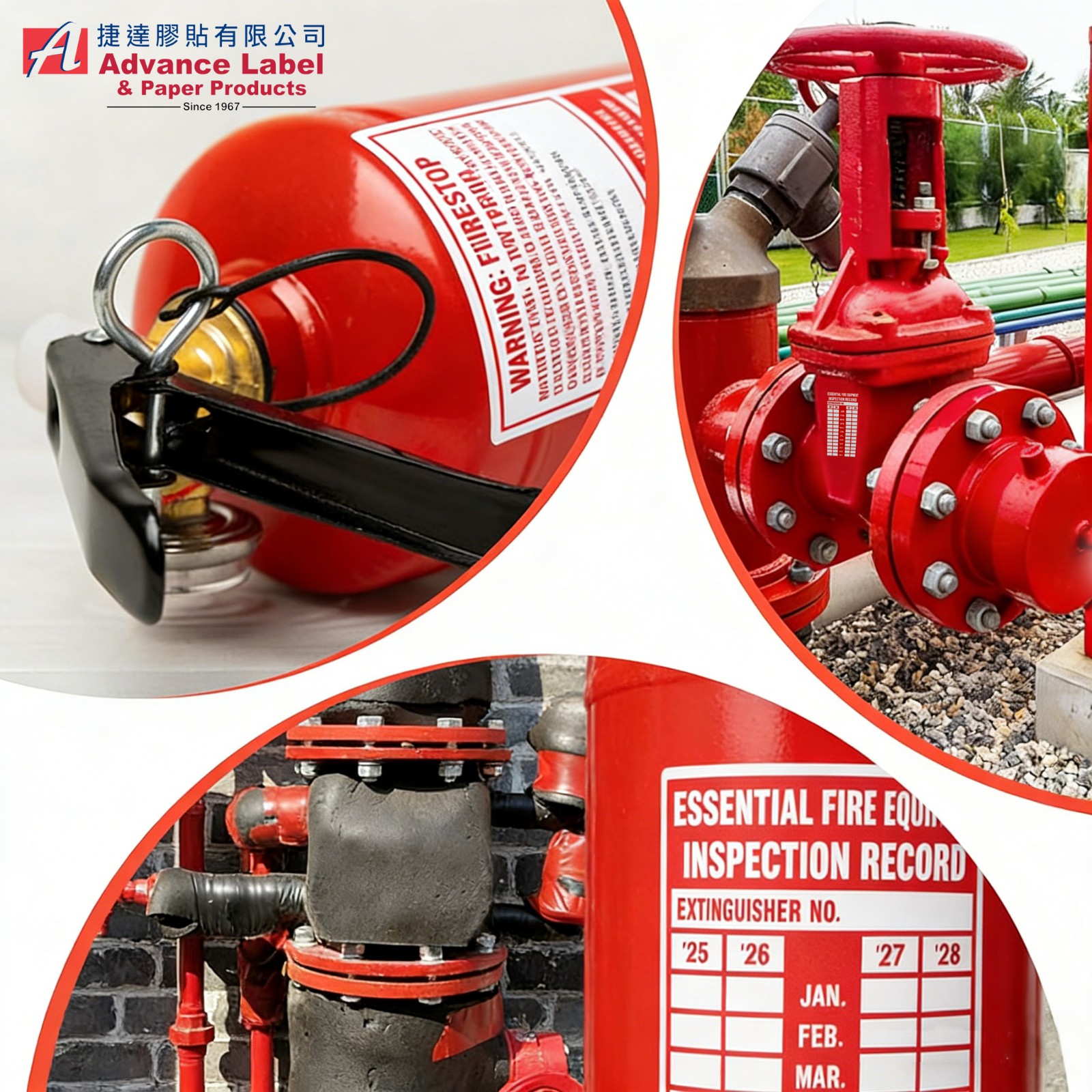 Writable Waterproof Label Asset Labels